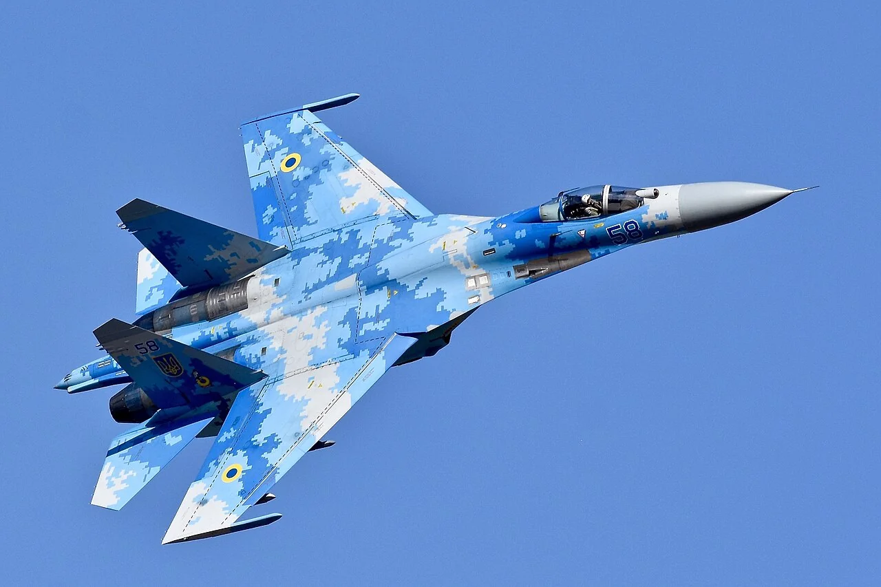 Пілоти Су-27 уразили логістичну дорогу окупантів на Запоріжжі